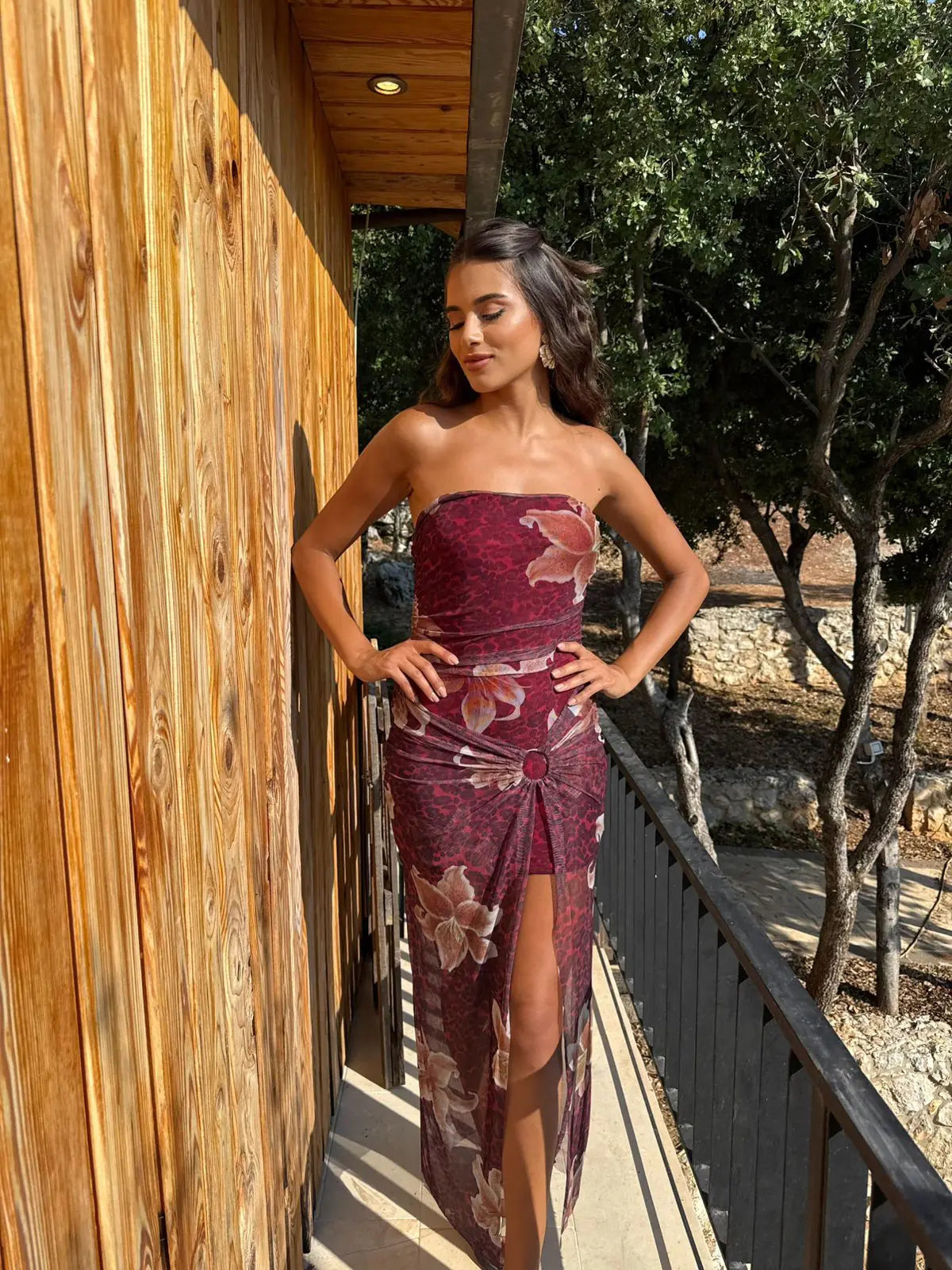 Hibiscus dress