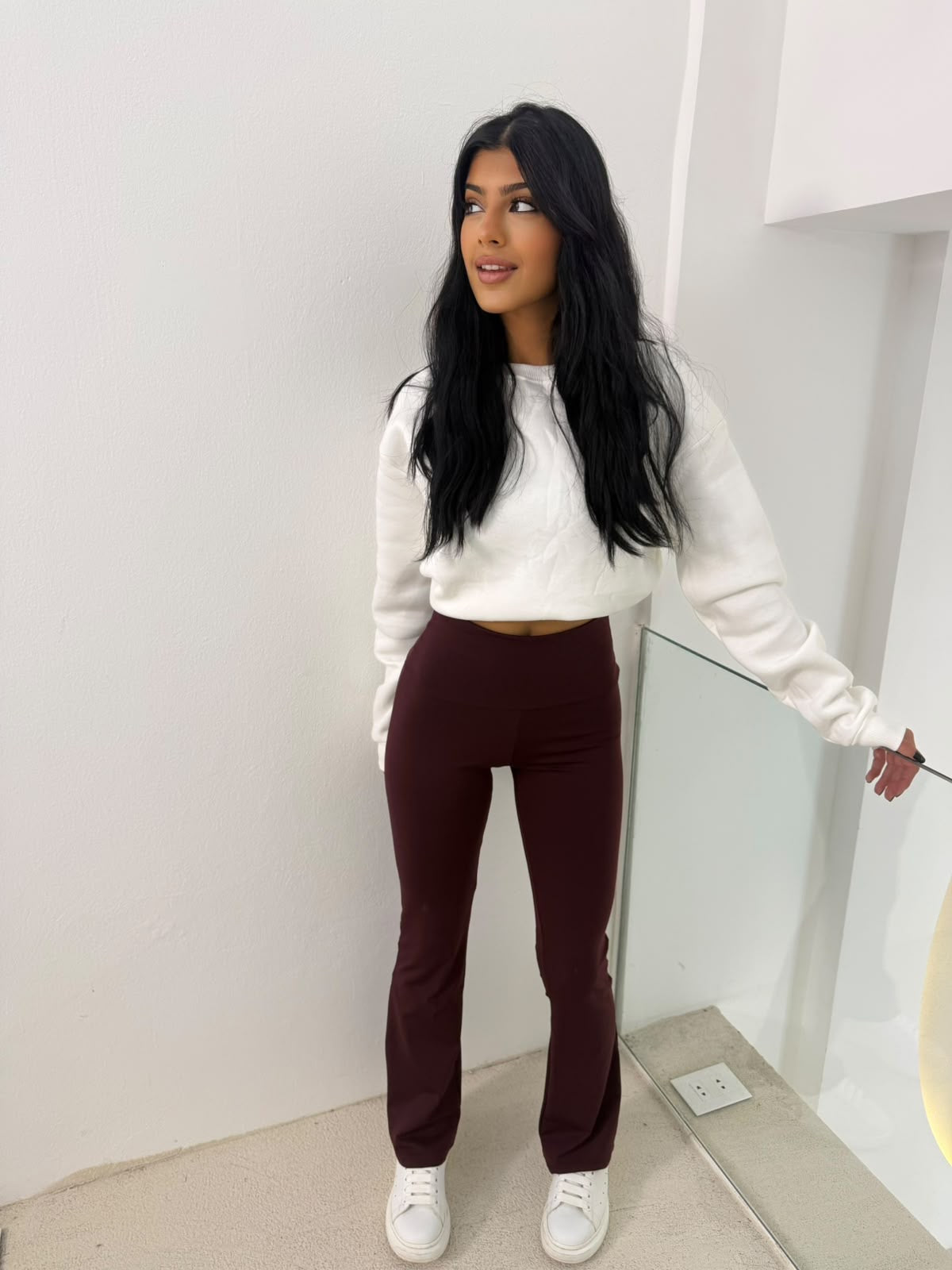 Flare leg legging