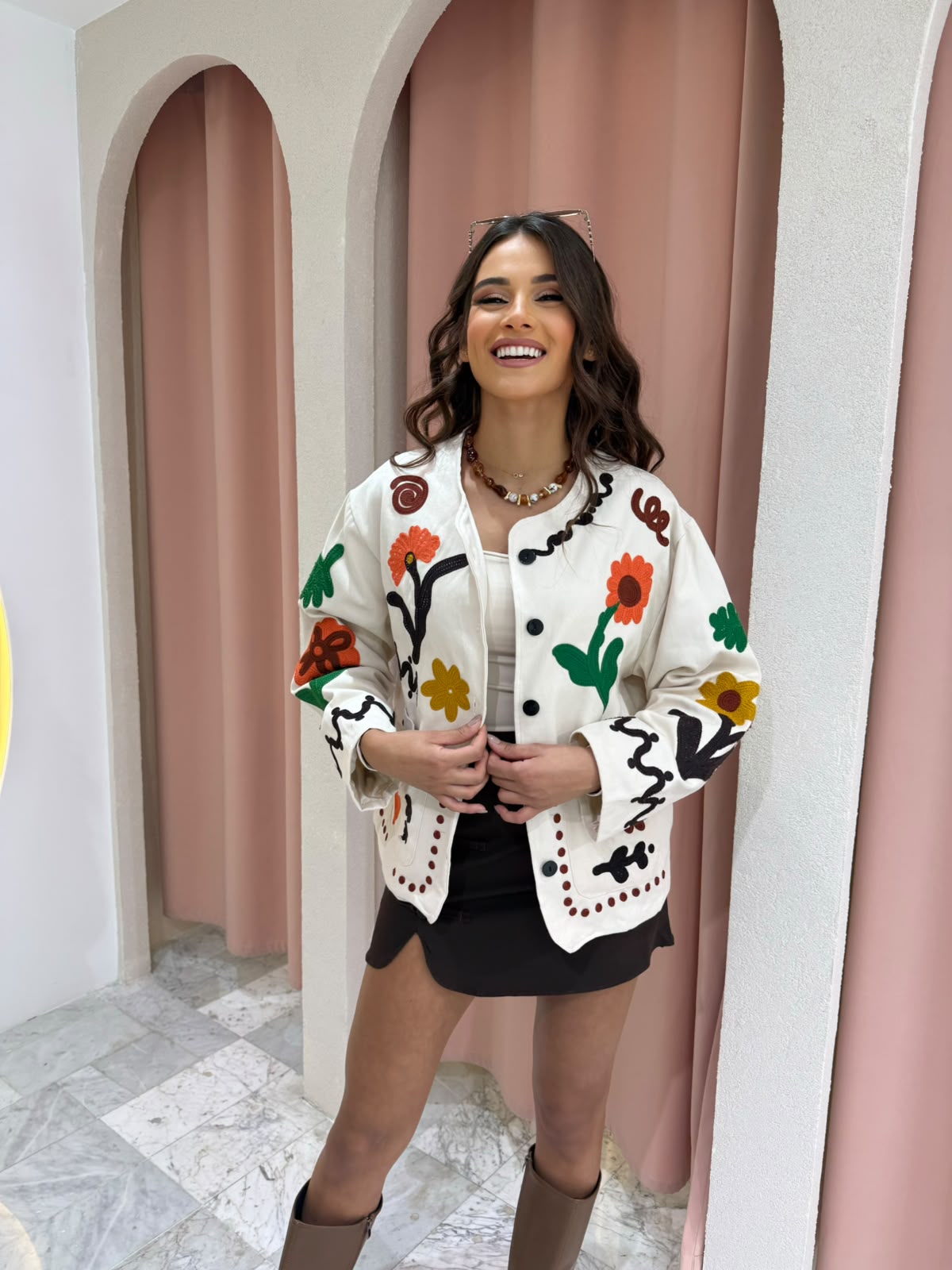 Flower jacket
