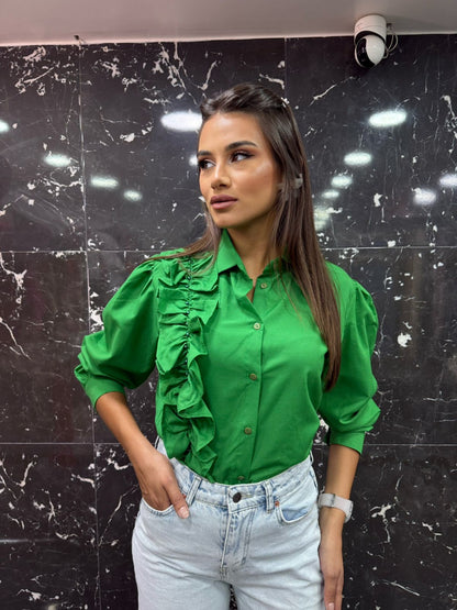 Ruffle Shirt