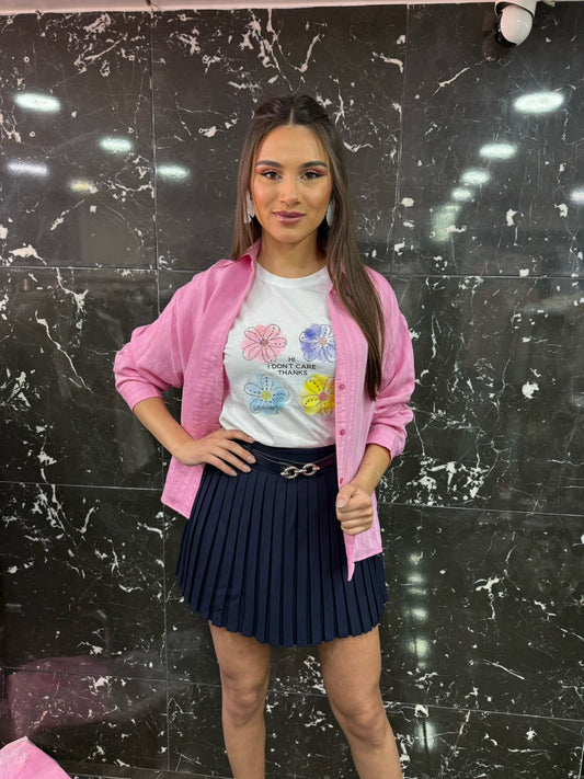 Mercia skirt with belt