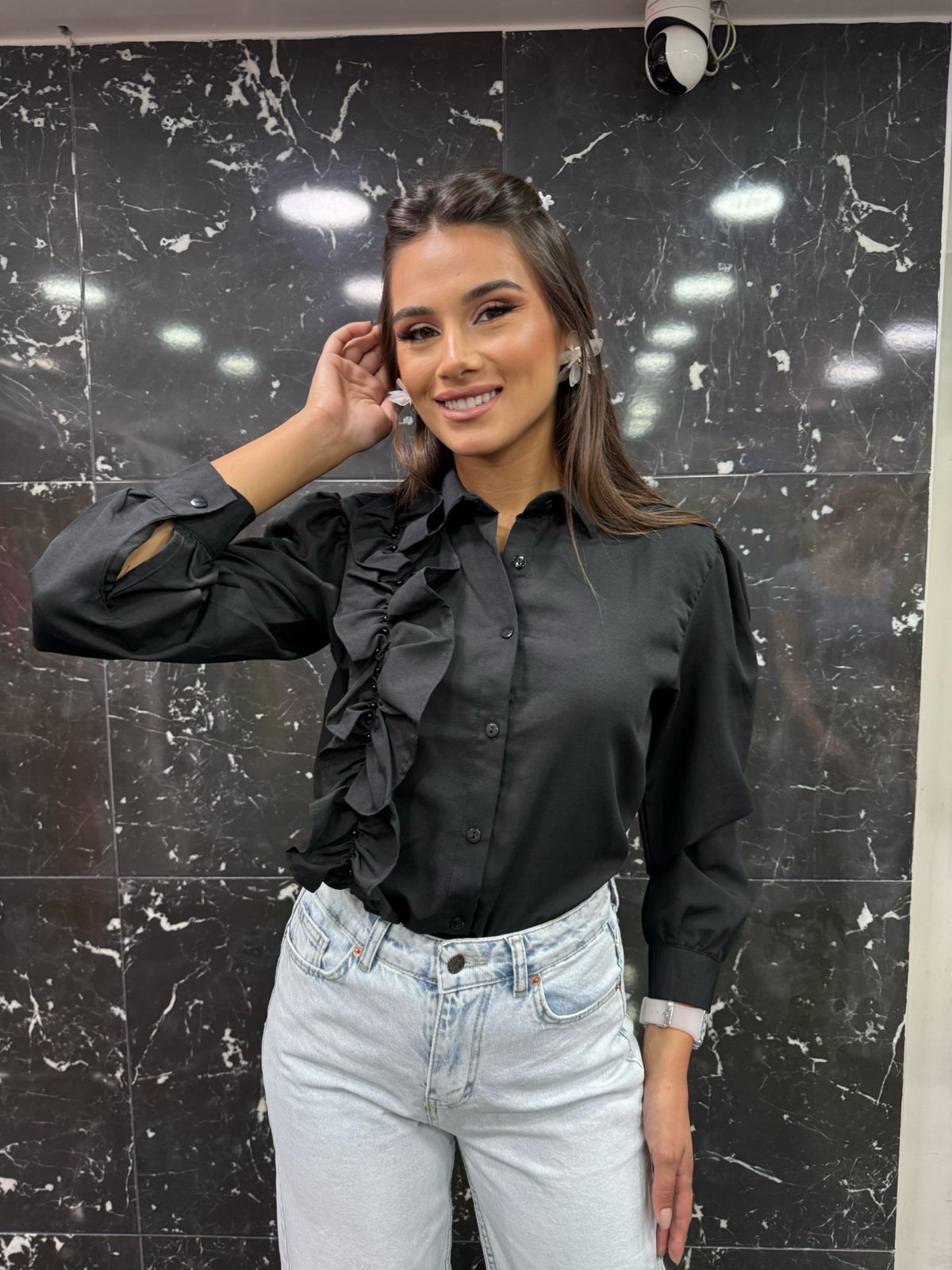 Ruffle Shirt