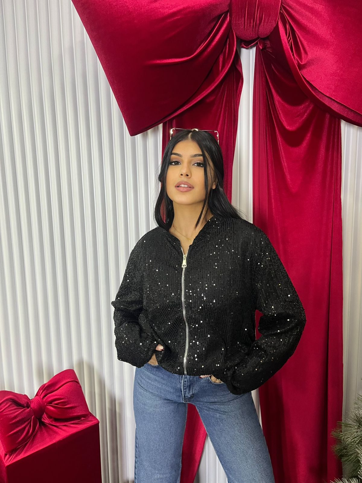 Lilith sequin jacket