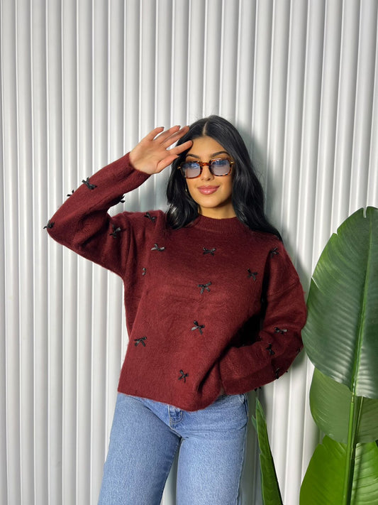 Bow sweater
