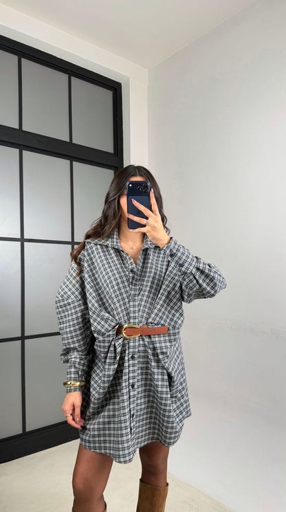 Madeline shirt dress