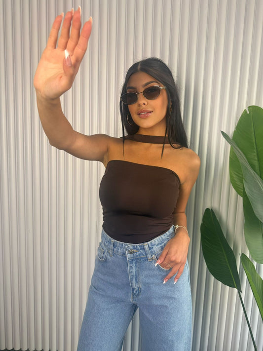 Grace top with scarf