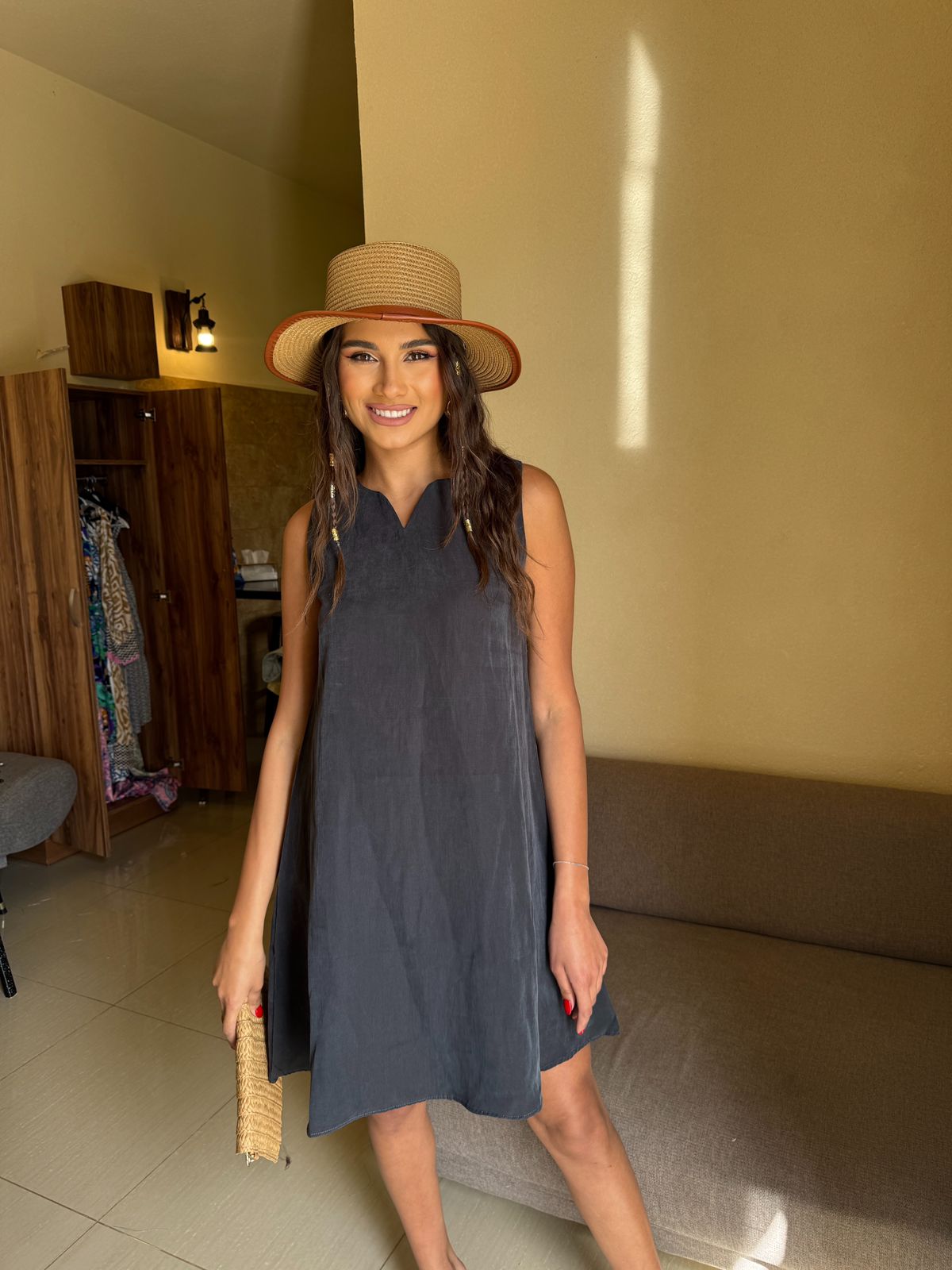 Summerish Suede Dress