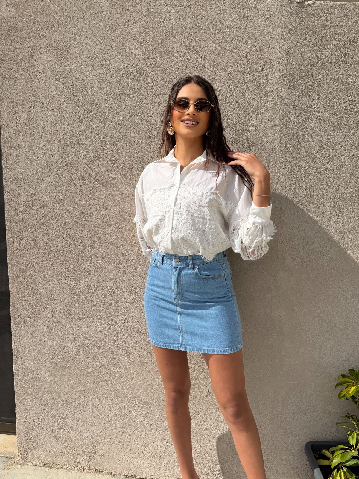 Diana Denim Skirt