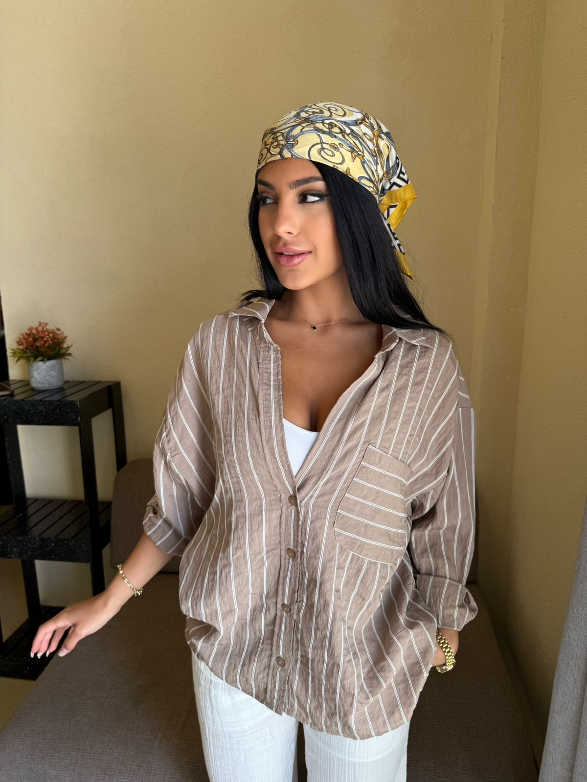 Riley linen shirt