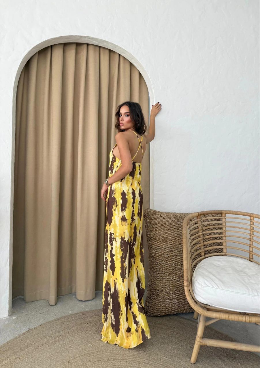 Yella dress