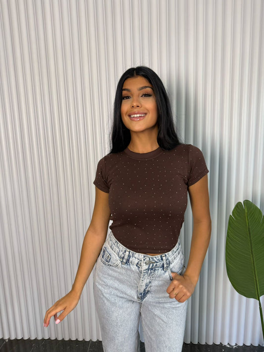 Shinny Brown Shirt