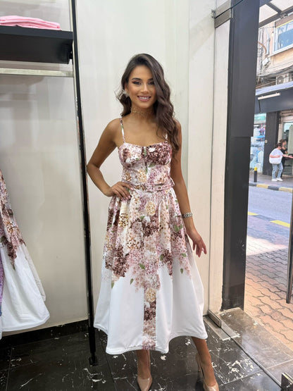 Hanin Dress with Belt