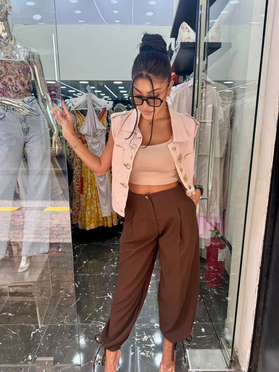 Laria bomber pants