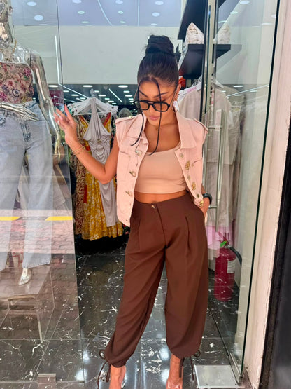 Laria bomber pants