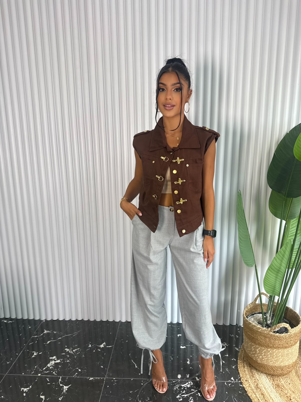 Laria bomber pants