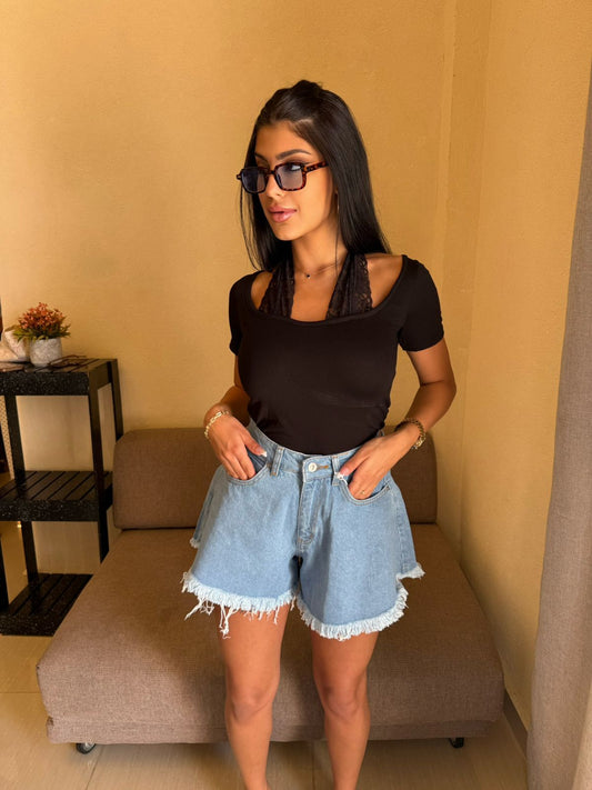 Finley denim short