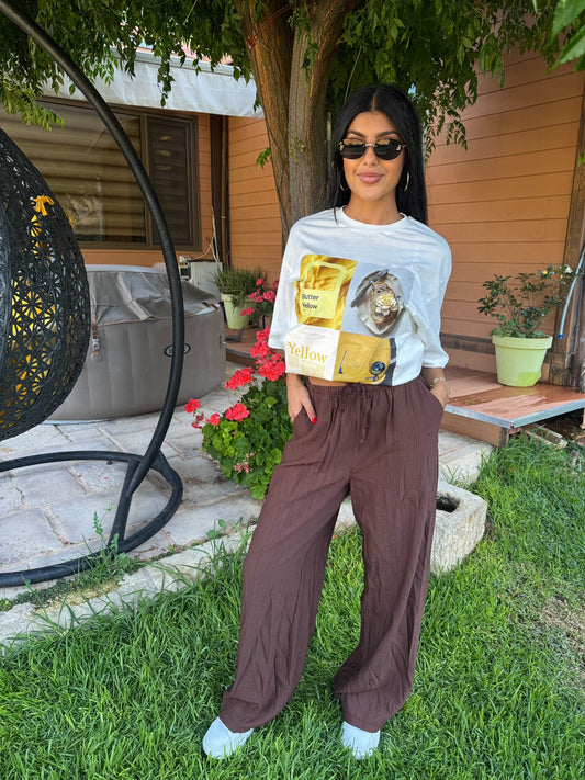Lydia linen pants