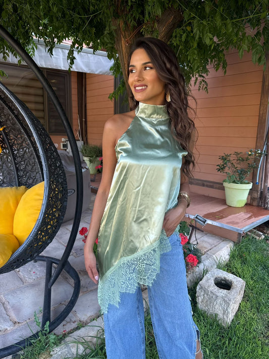 Amie silk top