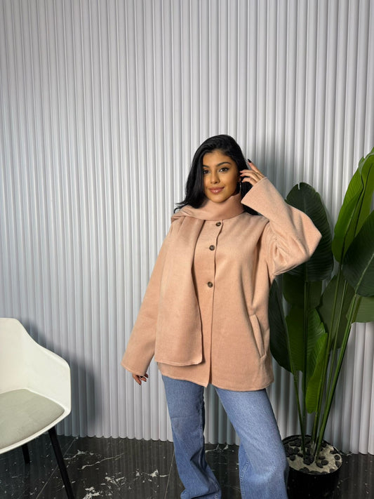 Emery Jacket with scarf