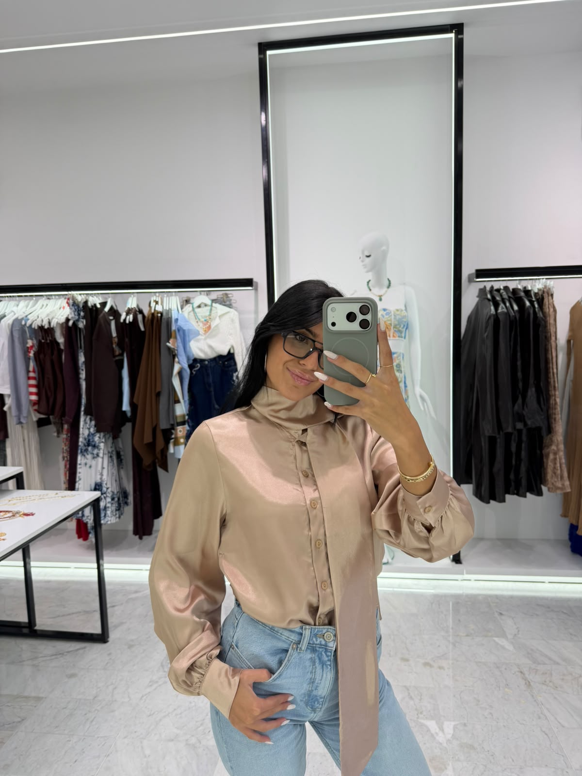 Silk shirt