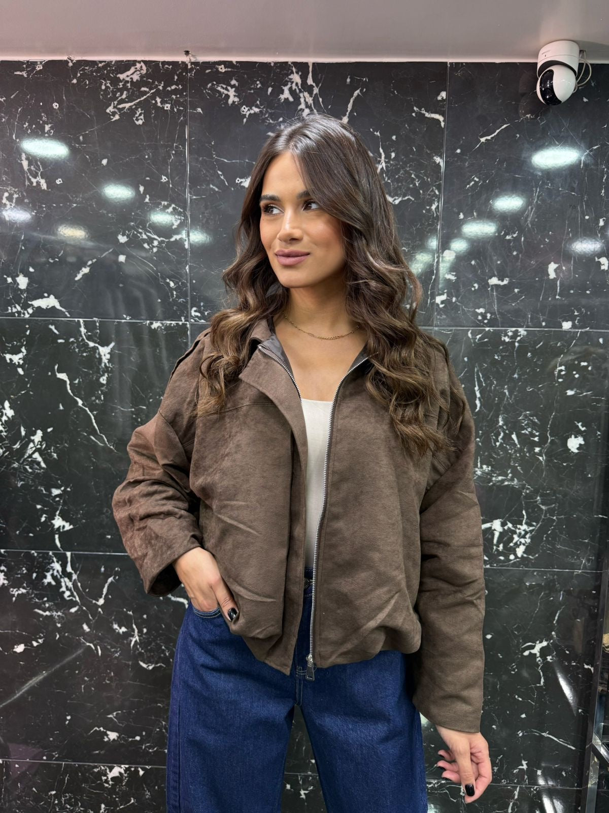 Carisia suede jacket