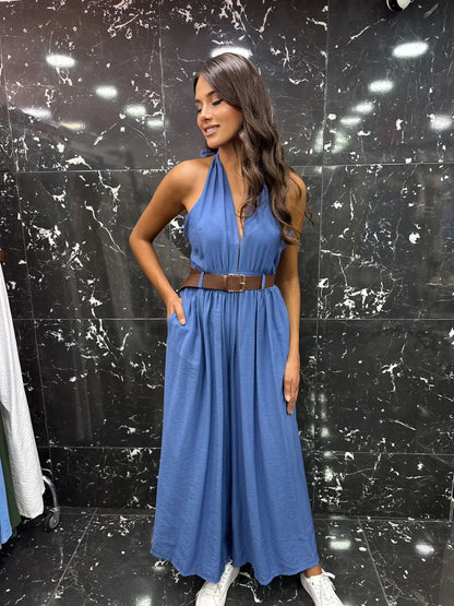 Mckenzie jumpsuit with belt