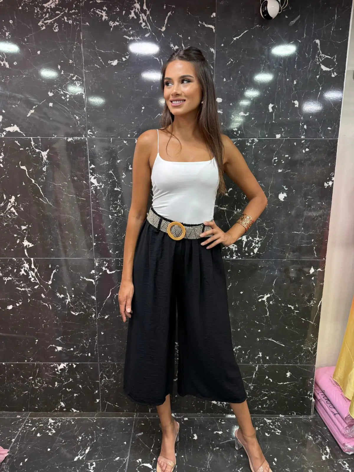 Seren pants with belt
